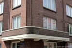 Granaatstraat-Diamantstraat: balkon op de eerste verdieping
<br/>
Gert-Jan Lobbes, 2016